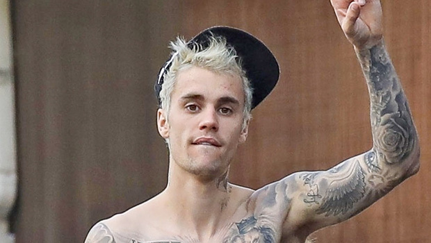 Justin Bieber Goes Shirtless &amp; Shows Off His Muscular Body Full Of Tattoos In Hot New Videos — Watch - hollywoodlife.com