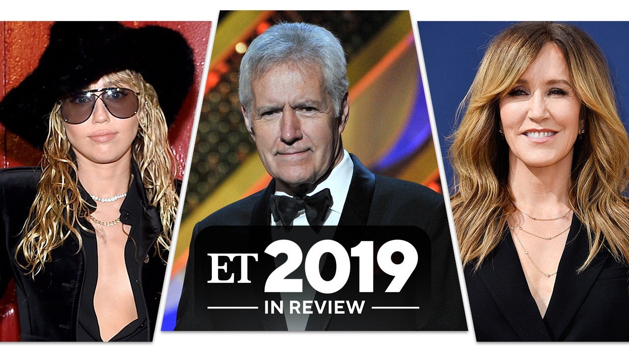 Biggest Celebrity Stories of 2019: Alex Trebek, Felicity Huffman, Miley Cyrus and More - www.etonline.com