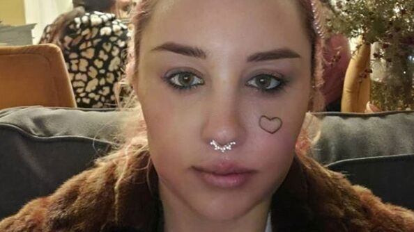 Amanda Bynes shows off new face tattoo weeks after leaving sober living facility - www.foxnews.com
