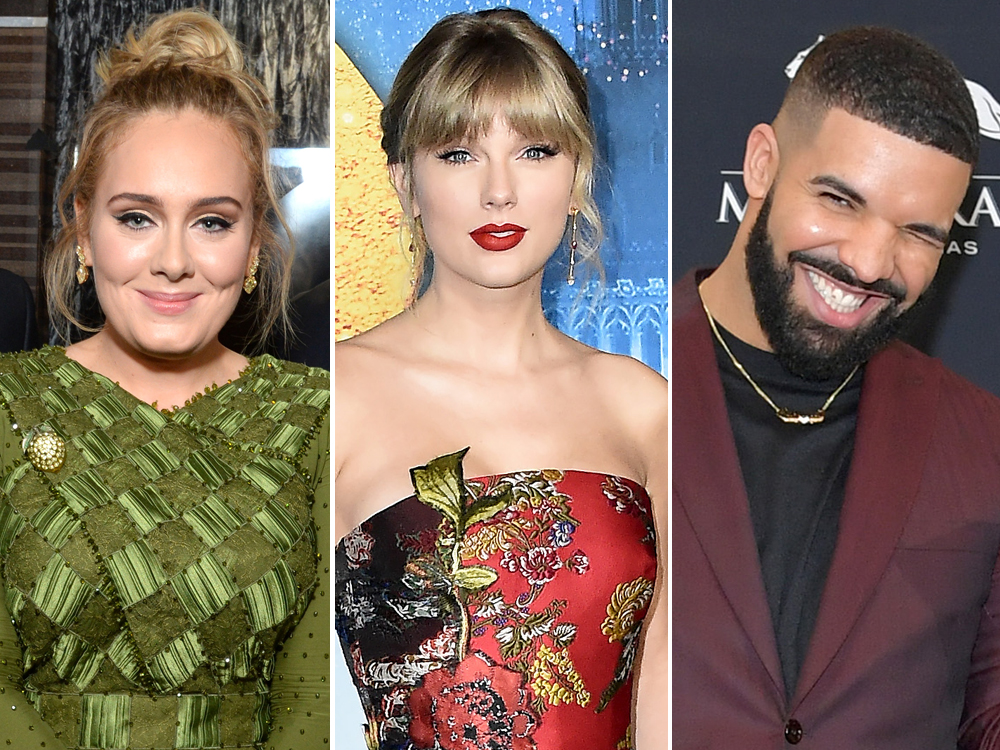 Adele, Taylor Swift, Drake dominate RIAA's decade-end albums chart - torontosun.com - Los Angeles