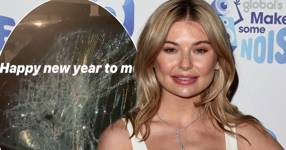 Happy New-Year - Georgia Toffolo's car window smashed in and handbag stolen in New Year's Eve disaster - ok.co.uk