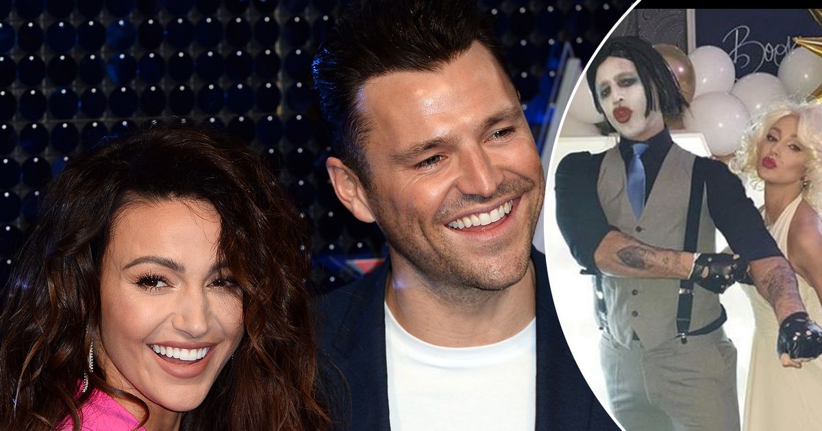 Michelle Keegan and Mark Wright look unrecognisable in New Year's Eve fancy dress - www.ok.co.uk