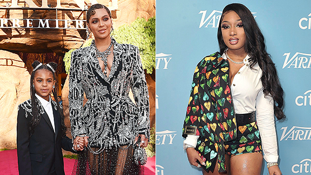 Blue Ivy Celebrates NYE With Mom Beyonce &amp; Megan Thee Stallion &amp; Fans Thinks She’s So Pretty - hollywoodlife.com