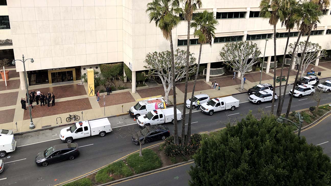 SAG-AFTRA L.A. Office Evacuated for Second Time in 3 Days - www.hollywoodreporter.com - New York - Los Angeles