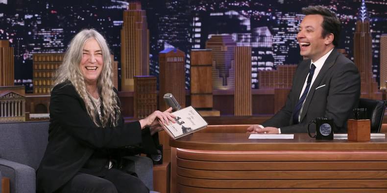 Watch Patti Smith Cover Neil Young’s “After the Gold Rush” on Fallon - pitchfork.com