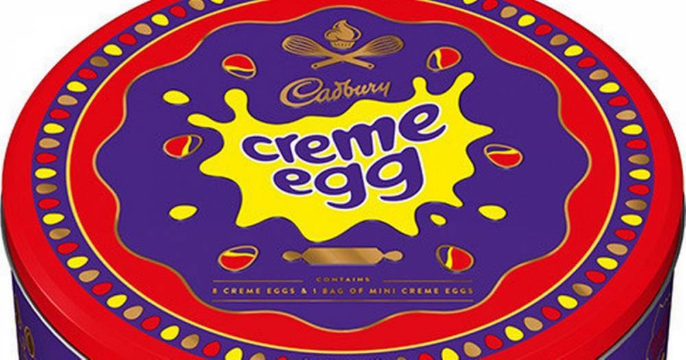 You can now buy huge tins of Cadbury Creme eggs and mini eggs months before Easter - www.manchestereveningnews.co.uk