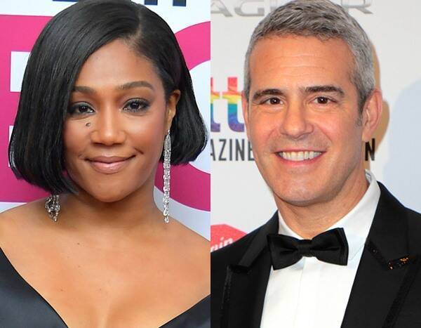 Andy Cohen Kissed Tiffany Haddish’s Neck For This Holy Reason - www.eonline.com