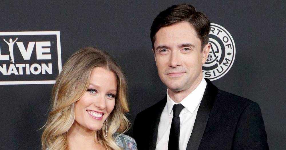 Ashley Hinshaw - Topher Grace - Celebrity Pregnancy Announcements of 2020: See Which Stars Are Expecting - usmagazine.com