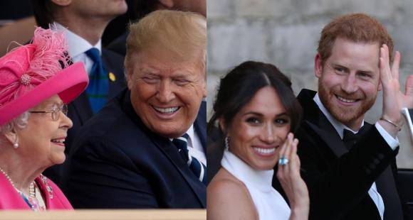 Donald Trump sympathises with Queen Elizabeth after Prince Harry &amp; Meghan Markle drama: I think it's sad - www.pinkvilla.com