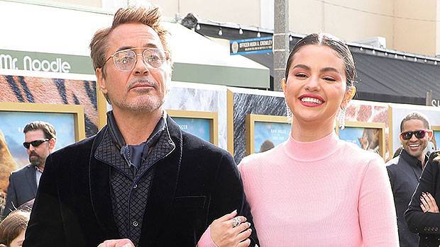 Selena Gomez Goofs Around With Robert Downey Jr. In Pink Bodysuit Look At ‘Dolittle’ Premiere – Pics - hollywoodlife.com - Los Angeles