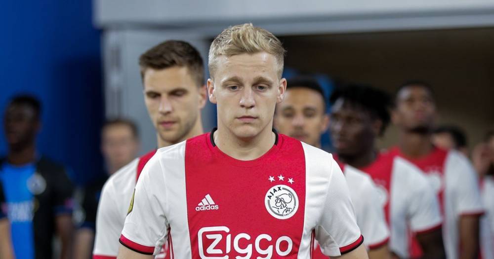 Donny van de Beek rules out January transfer move to Manchester United - www.manchestereveningnews.co.uk - Manchester