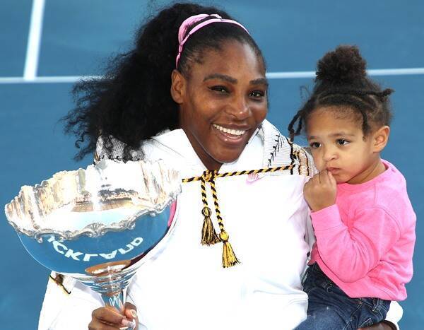 Serena Williams Wins First Title Since Becoming a Mom and Celebrates With Her Family - www.eonline.com