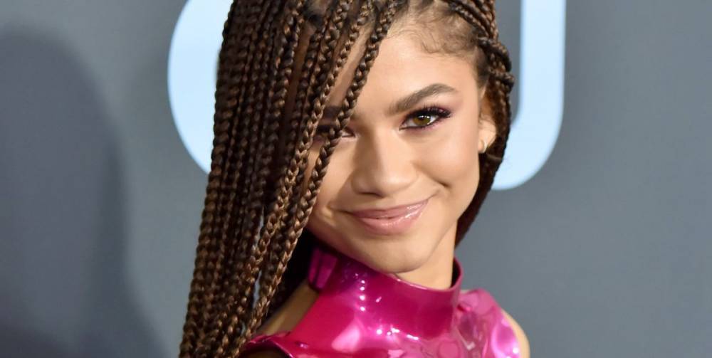 Zendaya Went All Out in a Metallic Pink Breastplate at the 2020 Critics' Choice Awards - www.elle.com - New York