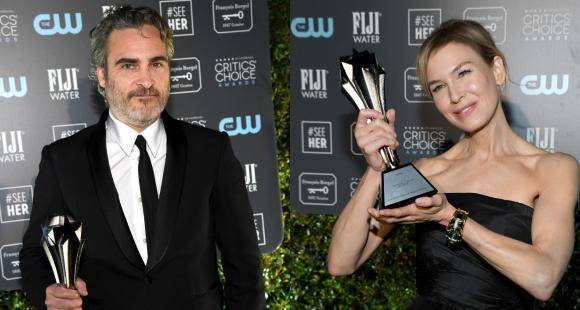 Critics' Choice Awards Winners List: Joaquin Phoenix, Renée Zellweger, Brad Pitt &amp; Quentin Tarantino win big - www.pinkvilla.com