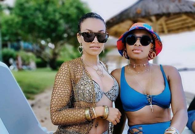 DJ Zinhle and Pearl Thusi are bestie goals. 