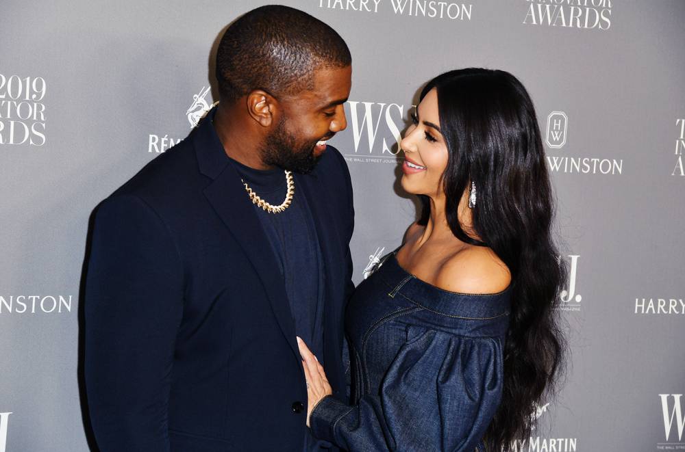 Kim Kardashian Gushes Over 'Thoughtful' Gift From Kanye West, a Necklace Engraved With One of His Texts - www.billboard.com