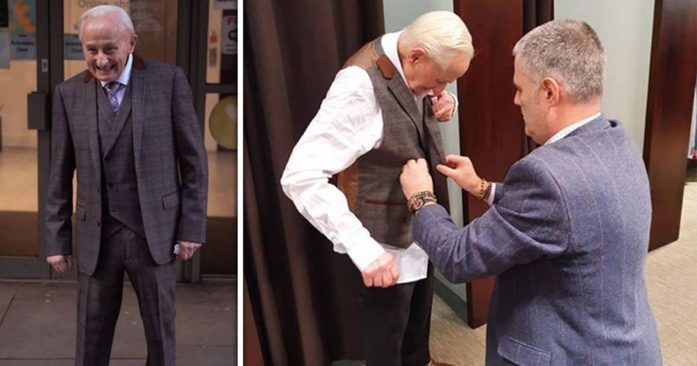 Back in the day, John was pictured in the paper and dubbed 'the best dressed man in Manchester'... now he's got a new suit - and has reclaimed his crown - www.manchestereveningnews.co.uk - Manchester