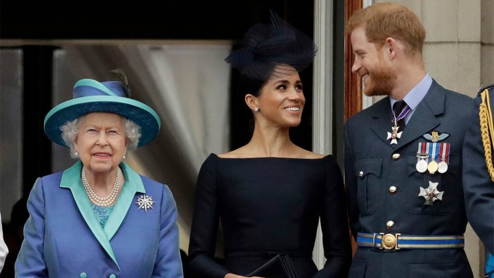 Did Queen Elizabeth drop a hint that Meghan Markle, Prince Harry might be losing their royal titles? - www.foxnews.com