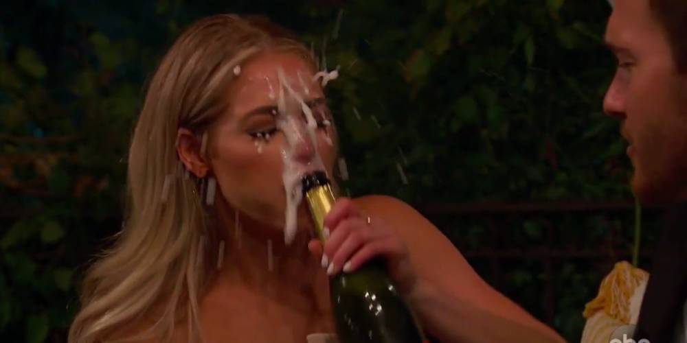 Twitter Is Absolutely Losing It Over 'Bachelor' Contestant Kelsey Weier's Champagne Fail - www.cosmopolitan.com