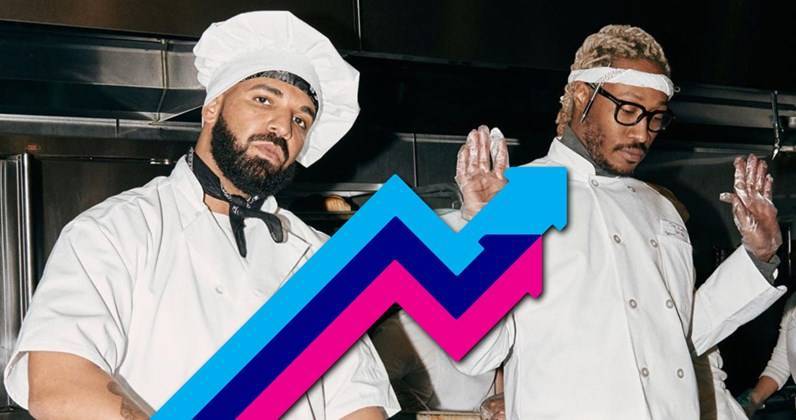 Future and Drake's Life Is Good is Number 1 on the Official UK Trending Chart - www.officialcharts.com - Britain - county Love
