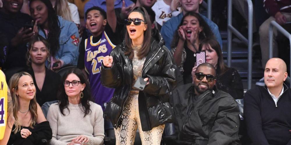Kim Kardashian Spotted Booing Tristan Thompson While Sitting Courtside at Cavs vs. Lakers Game - www.cosmopolitan.com - Los Angeles - county Cavalier - county Cleveland