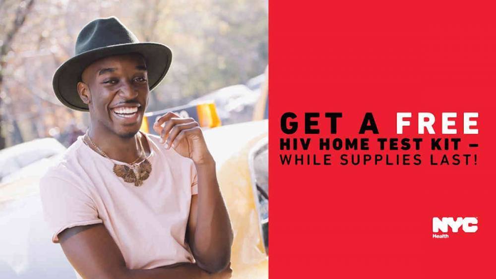 City Health Department Offers Free In-Home HIV Tests - www.gaycitynews.nyc