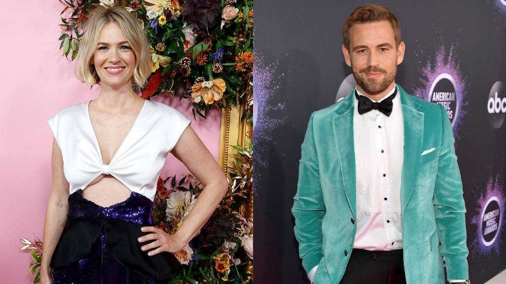 January Jones Confirms She Dated 'Bachelor' Alum Nick Viall After He Slipped Into Her DMs - www.etonline.com