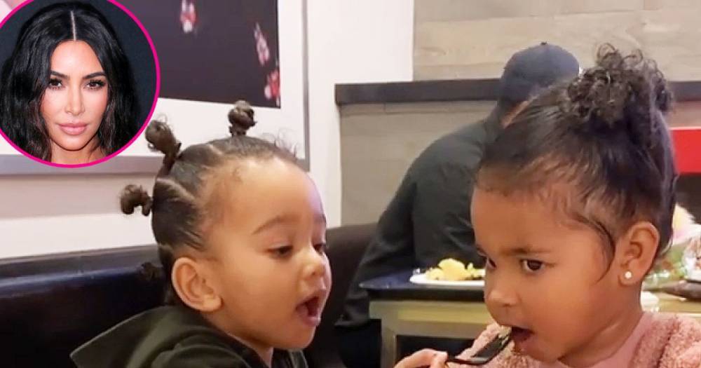 Kim Kardashian’s Daughter Chicago West Feeds Cousin True Thompson During Target Trip: ‘Cuteness Overload’ - www.usmagazine.com - Chicago