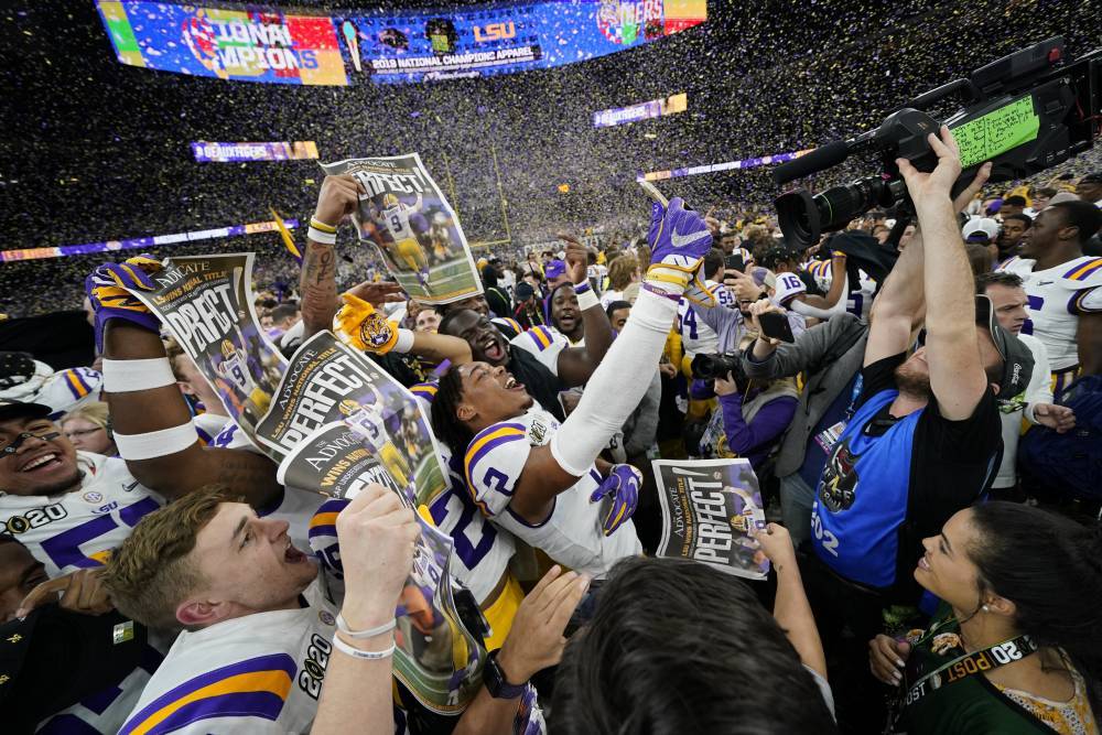 LSU’s Big Win In National Title Game Inches Ahead Of Last Year In Viewers For ESPN - deadline.com - state Louisiana - New Orleans