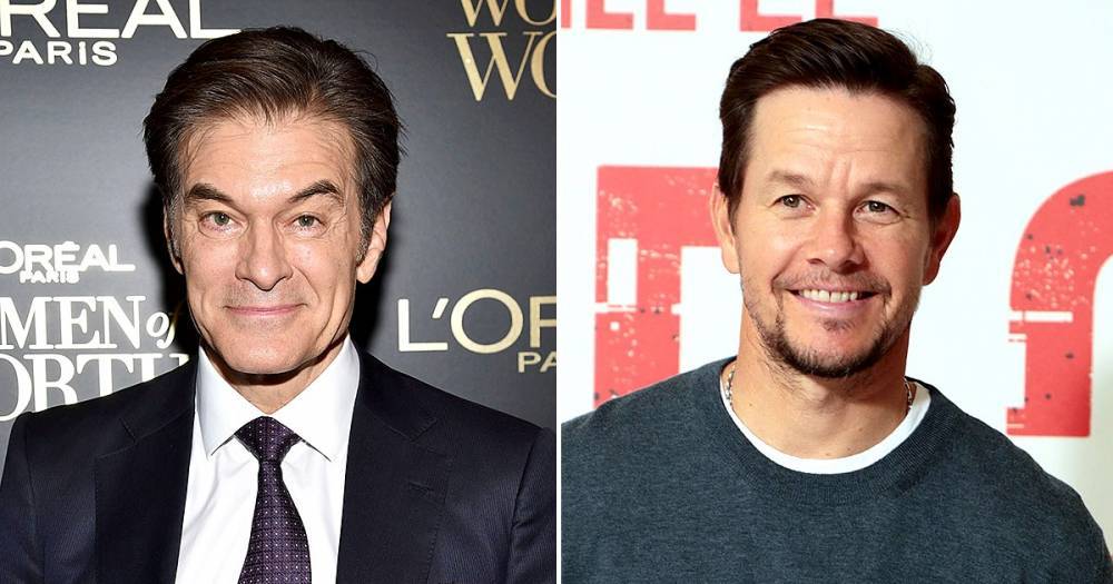 Dr. Oz Challenges Mark Wahlberg to Push-Up Contest After the Pair Disagree on the Importance of Breakfast - www.usmagazine.com