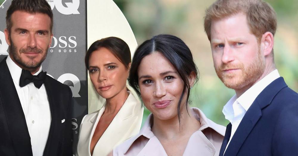 Meghan Markle 'sparked row between Prince Harry and David Beckham' after fearing Victoria was 'leaking' stories - www.ok.co.uk