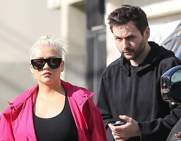 Christina Aguilera and Fiancé Matthew Rutler Spotted on Rare Public Outing - www.eonline.com - Santa Monica