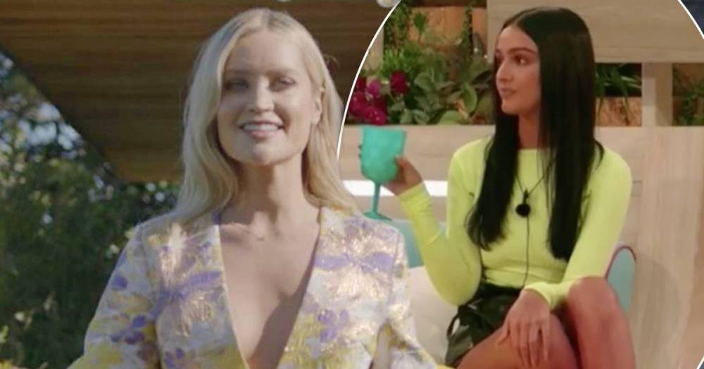 Love Island host Laura Whitmore admits she pronounced Siânnise's name wrong after she fumes at Nas - www.ok.co.uk