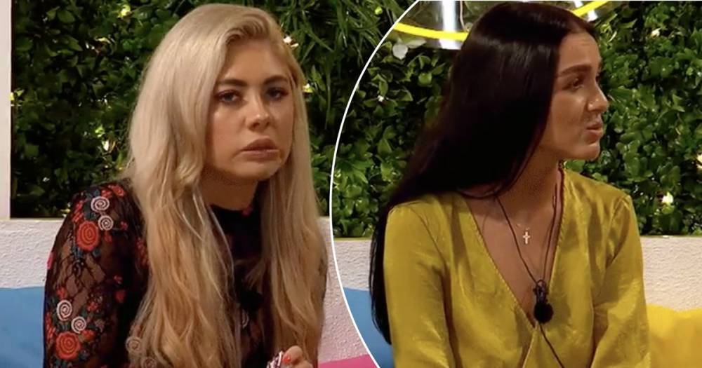 Love Island fans in stitches as Paige Turley snacks on chocolate during heated discussion - www.ok.co.uk