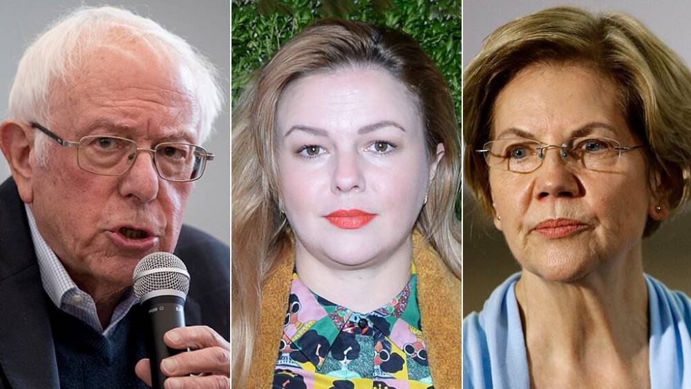 Actress Amber Tamblyn faces backlash after claiming Warren 'told HER truth' in spat with Sanders - www.foxnews.com - county Warren - state Iowa
