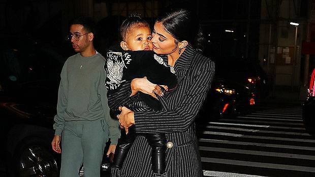 Kylie Jenner Sweetly Kisses Stormi, 1, In Adorable New Pic - hollywoodlife.com