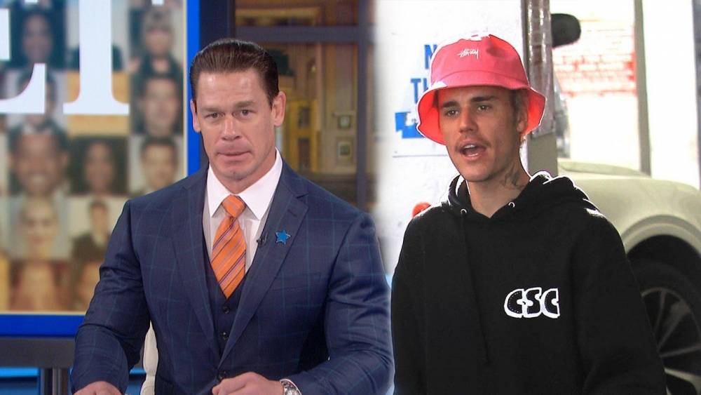 John Cena Challenges Justin Bieber To Get In the Ring With Him -- Watch! (Exclusive) - www.etonline.com