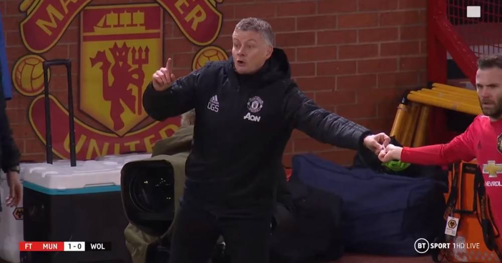 What was on Manchester United note handed by Ole Gunnar Solskjaer to Juan Mata against Wolves - www.manchestereveningnews.co.uk - Manchester - city Santo