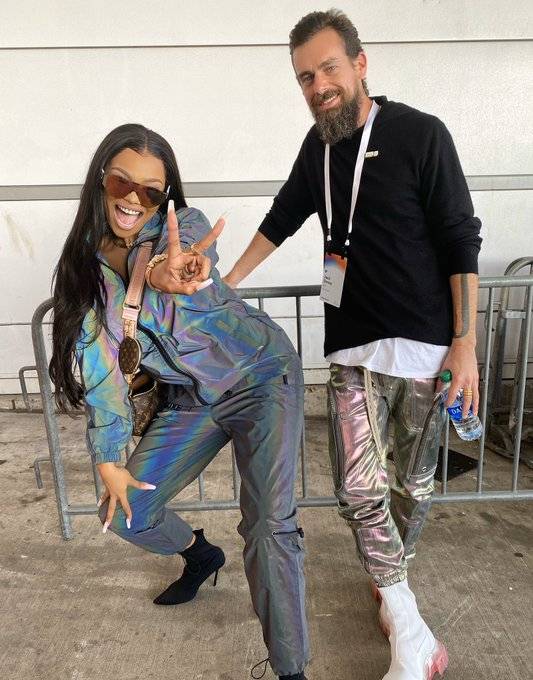Bonang And Twitter Creator Jack Dorsey Hang Out At 2020 Twitter Conference - www.peoplemagazine.co.za