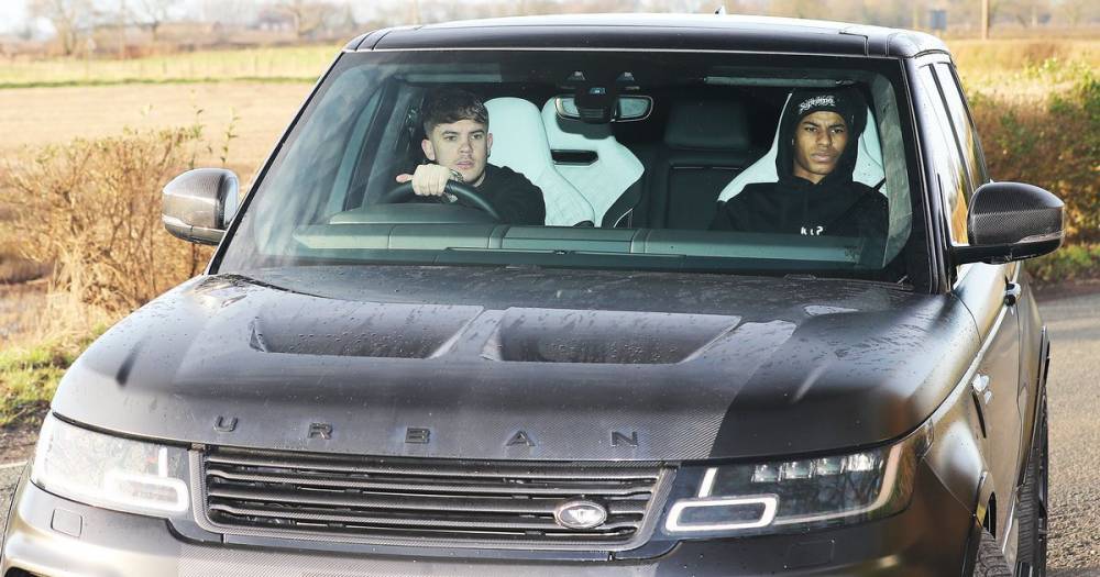 Marcus Rashford arrives at Manchester United training ground after injury blow - www.manchestereveningnews.co.uk - Manchester