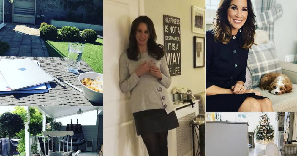 Inside Andrea McLean's stunning family home she shares with husband Nick - www.ok.co.uk