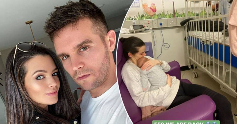 Gaz Beadle and Emma McVey back at hospital with baby daughter Primrose and ‘praying for answers’ from tests - www.ok.co.uk