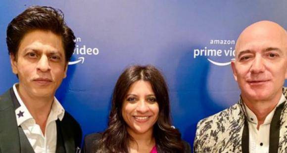 WATCH: Shah Rukh Khan wins over Jeff Bezos with his 'Don ko pakadna mushkil' dialogue - www.pinkvilla.com - USA