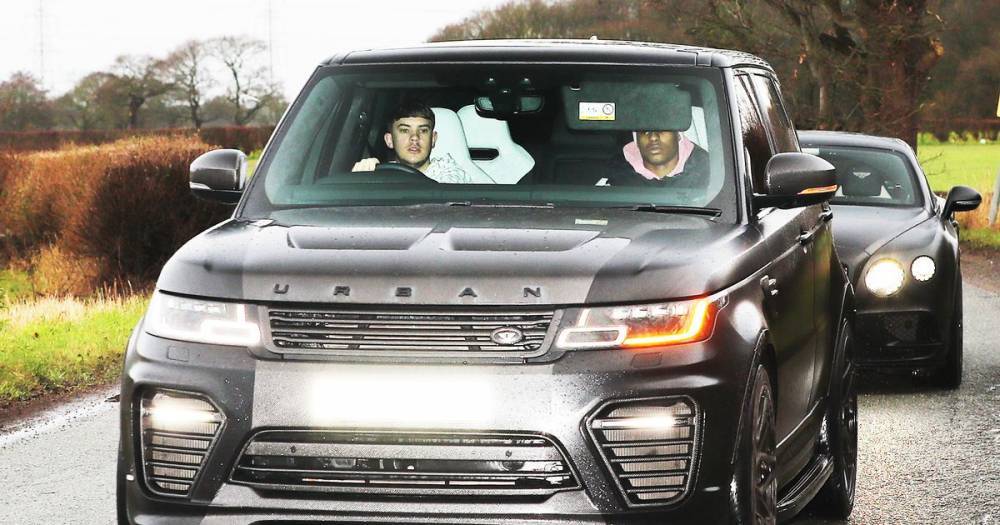 Marcus Rashford and Manchester United players arrive at Carrington ahead of Liverpool FC fixture - www.manchestereveningnews.co.uk - Manchester