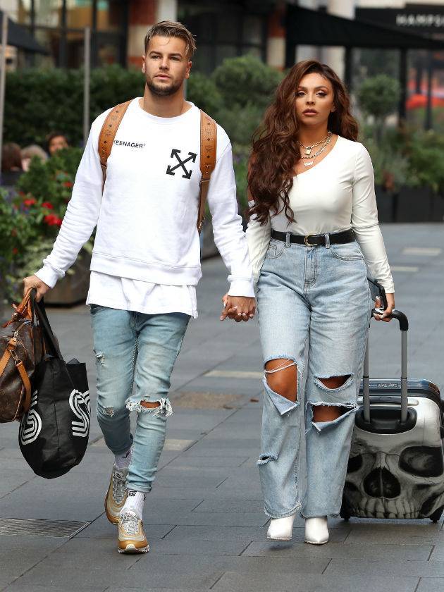 Inside Chris Hughes and Jesy Nelson’s adorable one-year anniversary as the pair celebrate ‘forever’ - www.celebsnow.co.uk