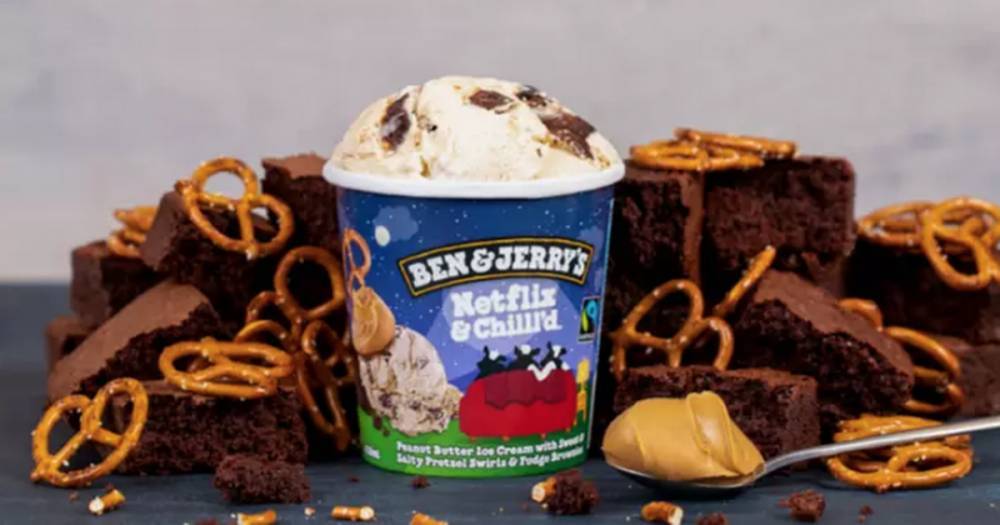 Ben &amp; Jerry's are bringing out a new Netflix and Chill'd flavour and we're living for it - www.ok.co.uk