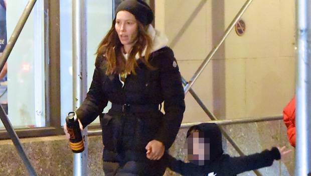 Jessica Biel Is All Smiles With Son Silas, 4, In NYC 2 Months After Husband Justin’s Hand Holding Scandal - hollywoodlife.com - New York