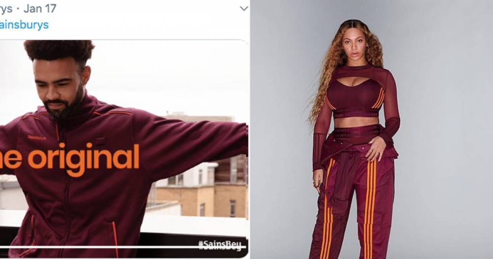 Beyoncé mocked by Sainsbury's after fans think her new fashion collection looks like their uniform - www.ok.co.uk