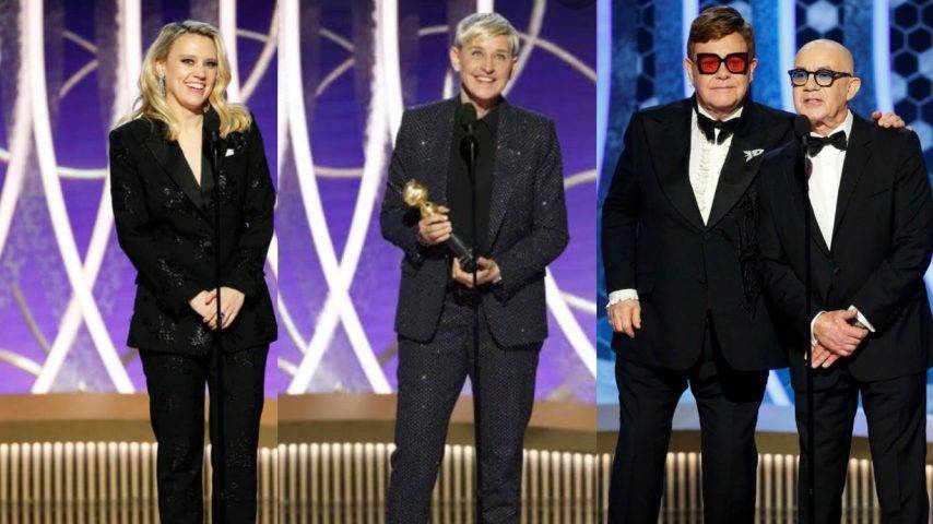 Ellen, Elton and Kate shine bright at the Golden Globes - www.starobserver.com.au