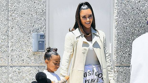 Kim Kardashian Shares Sweet Moment Between Daughter North, 6, And Their Dog Sushi - hollywoodlife.com